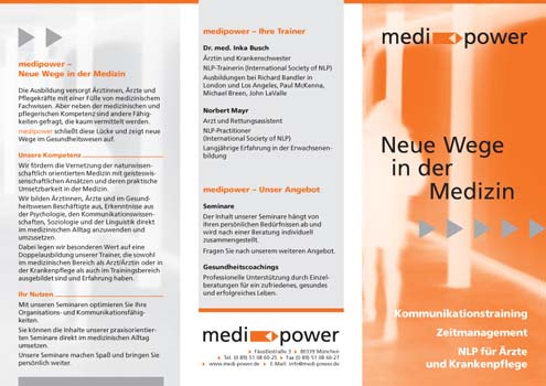 Falter, Kommunikationstraining, Aussenseite